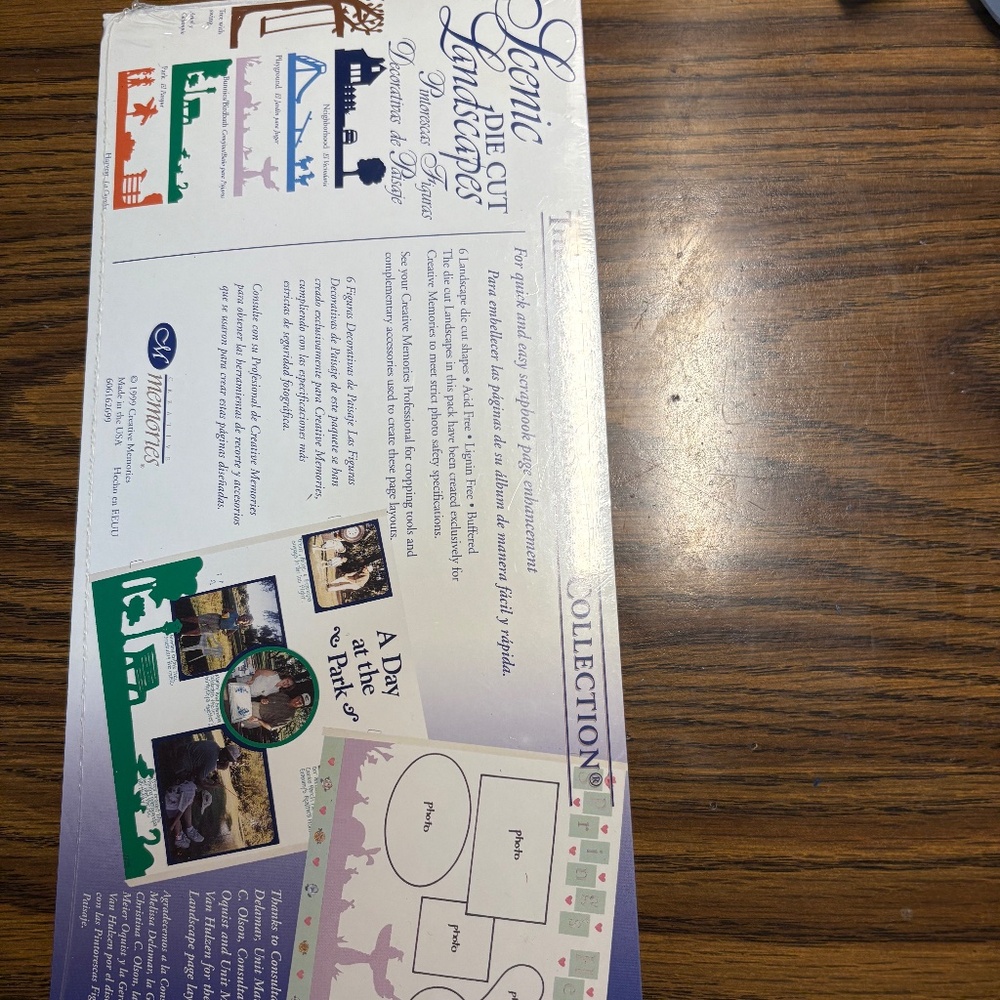 Creative Memories Scenic Die Cuts Landscape